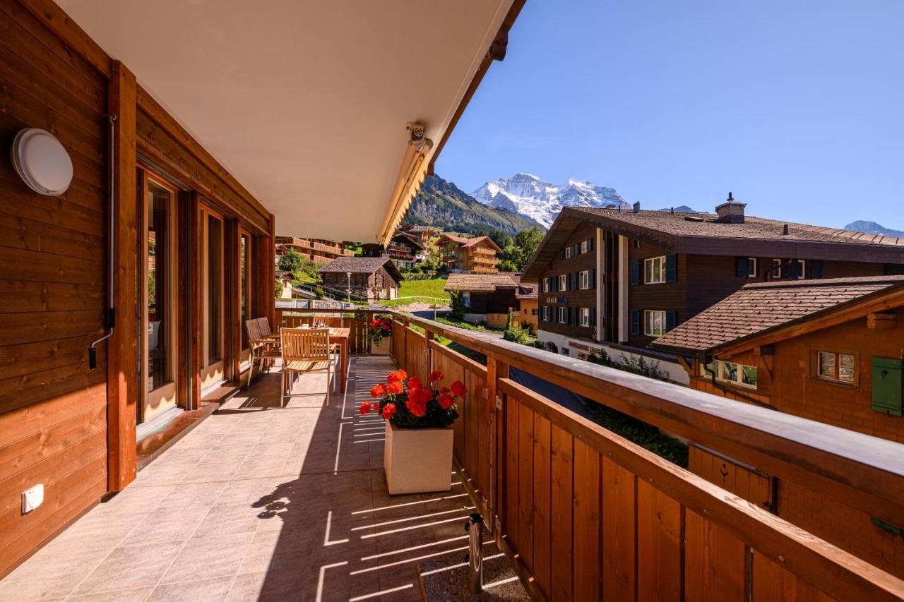 Chalet Bella Vista 4 Wengen Exterior photo