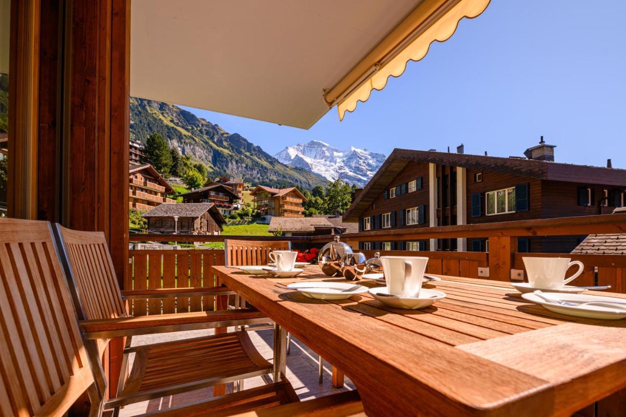 Chalet Bella Vista 4 Wengen Exterior photo
